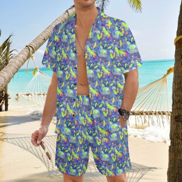 Pickle galaxy Men's Shirt and Shorts Outfit (Model Sets 26) - Image 2