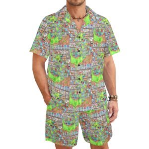 The Very Hungry Caterpilar Vo. 2 Men's Shirt and Shorts Outfit (Model Sets 26)