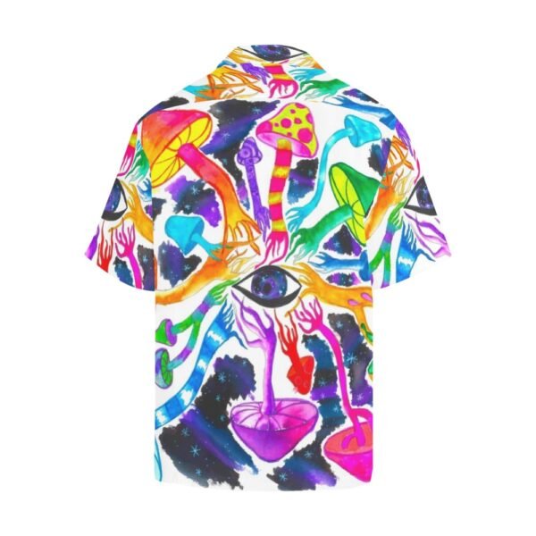 Pysilocybin Circle button up Shirt (Model T58) - Image 4