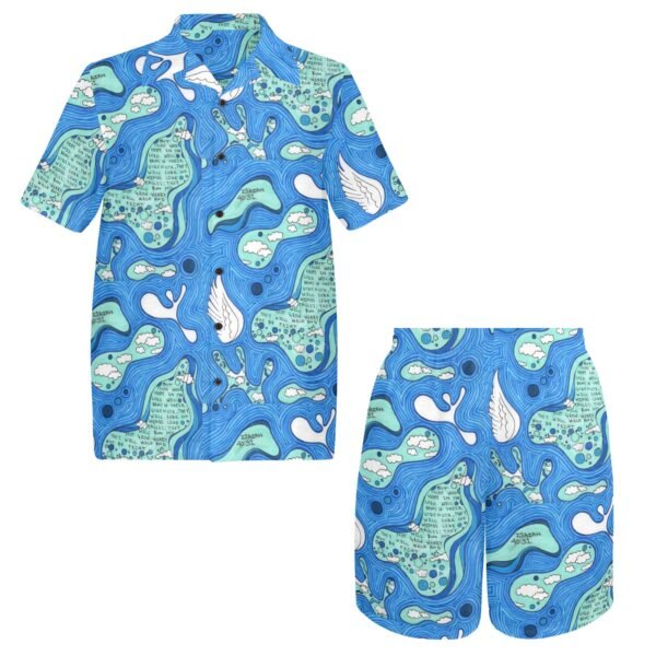 Isaiah 40:31 Men's Shirt and Shorts Outfit (Model Sets 26) - Image 4