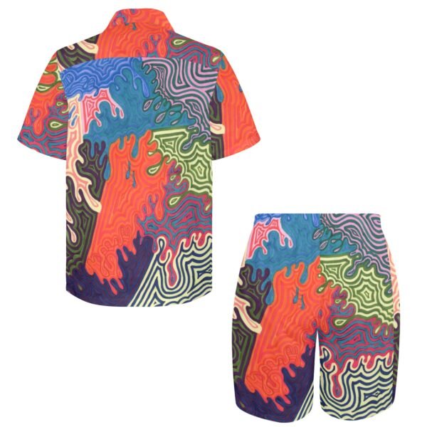 Just start somewhere, stop thinking about it Men's Shirt and Shorts Outfit (Model Sets 26) - Image 5
