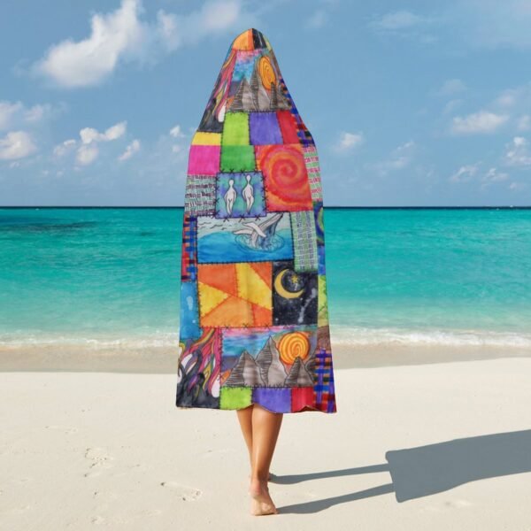 Creation Coat Hooded Blanket 60"×80" - Image 2