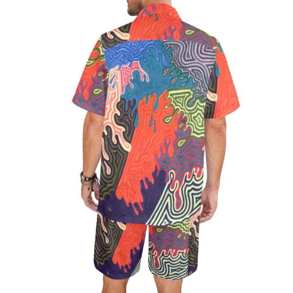 Just start somewhere, stop thinking about it Men's Shirt and Shorts Outfit (Model Sets 26) - Image 3