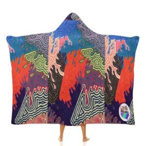 Just Start Somewhere Hooded Blanket 60"×80"