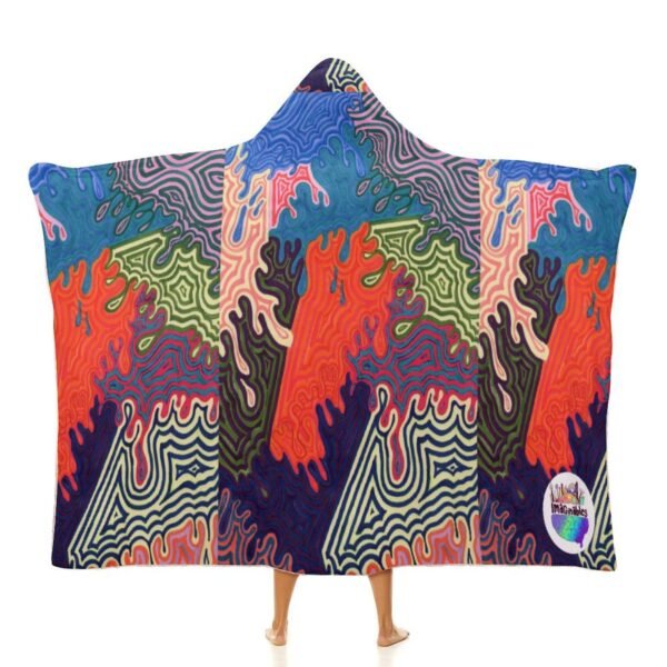 Just Start Somewhere Hooded Blanket 60"×80"