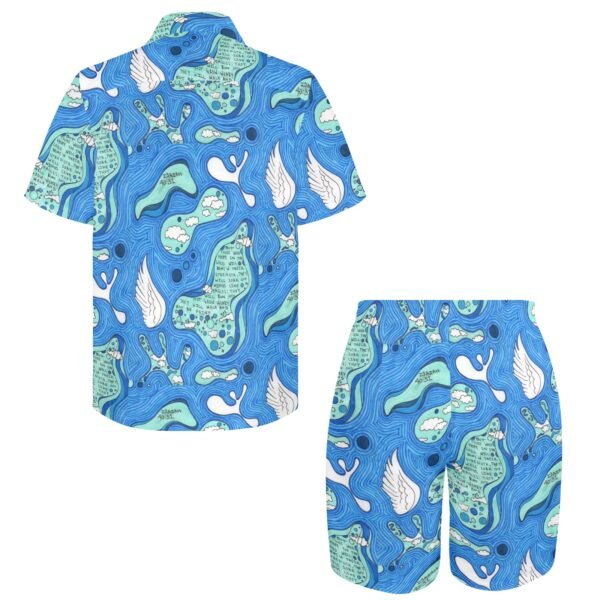 Isaiah 40:31 Men's Shirt and Shorts Outfit (Model Sets 26) - Image 5