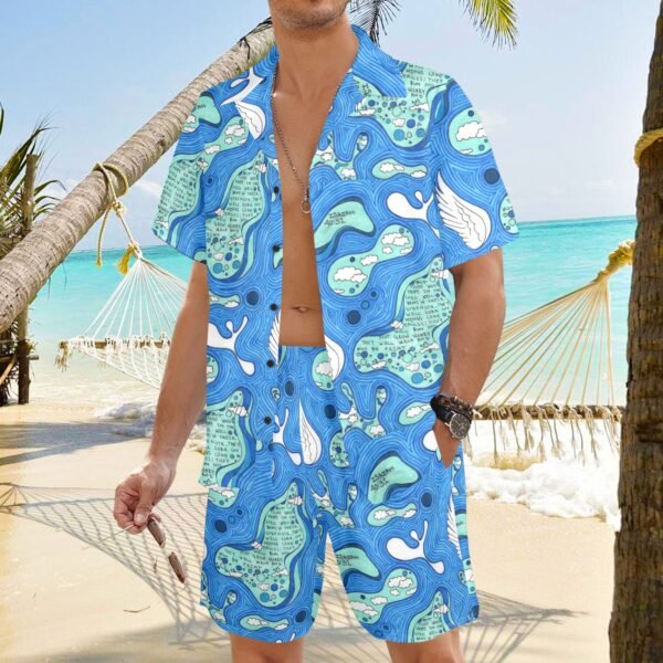 Isaiah 40:31 Men's Shirt and Shorts Outfit (Model Sets 26) - Image 2