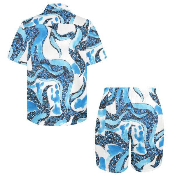 Ocean Breeze Men's Shirt and Shorts Outfit (Model Sets 26) - Image 5