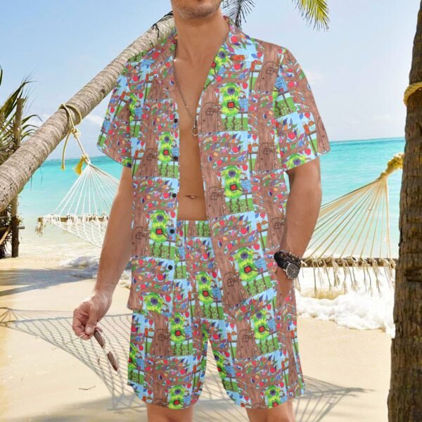 Apple Juicer Men's Shirt and Shorts Outfit (Model Sets 26) - Image 2