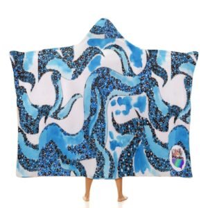 Ocean Breeze Hooded Blanket 60" ×80"