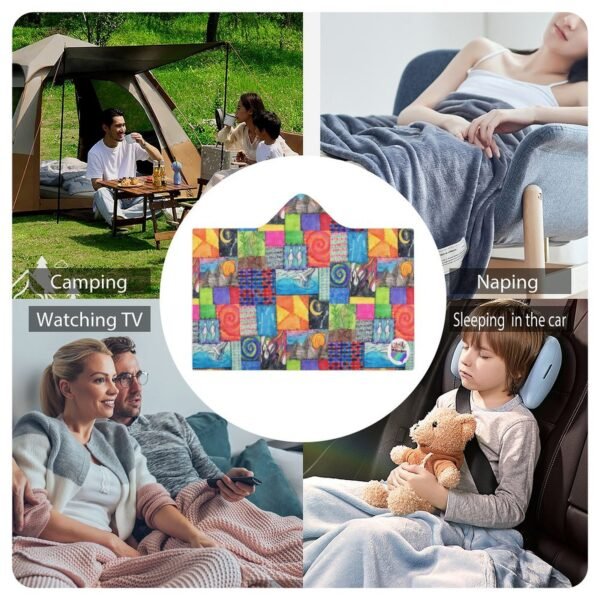 Creation Coat Hooded Blanket 60"×80" - Image 4