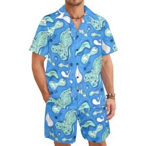 Isaiah 40:31 Men's Shirt and Shorts Outfit (Model Sets 26)