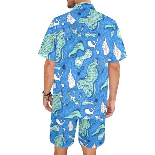 Isaiah 40:31 Men's Shirt and Shorts Outfit (Model Sets 26) - Image 3