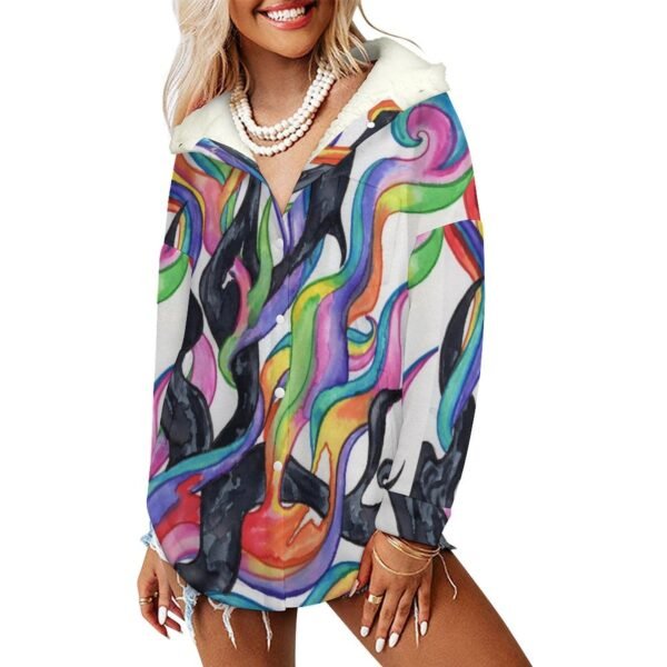 Light Prevails Women's Full Snap Fleece Jacket
