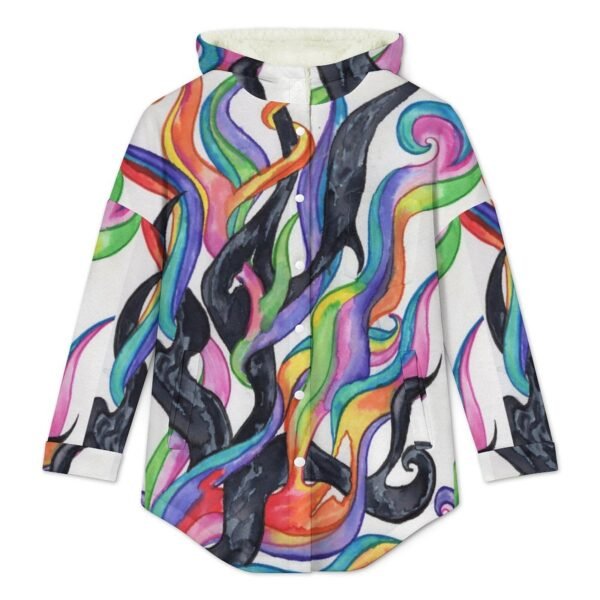Light Prevails Women's Full Snap Fleece Jacket - Image 2