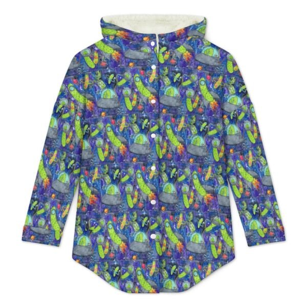 Pickle Galaxy Women's Full Snap Fleece Jacket - Image 2