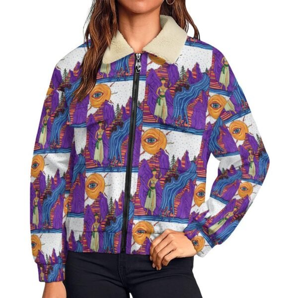 Gypsy Soul Women's Patch Pocket Fleece Jacket