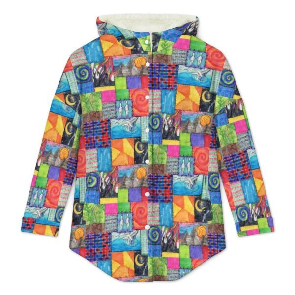 Creation Coat Women's Full Snap Fleece Jacket - Image 2