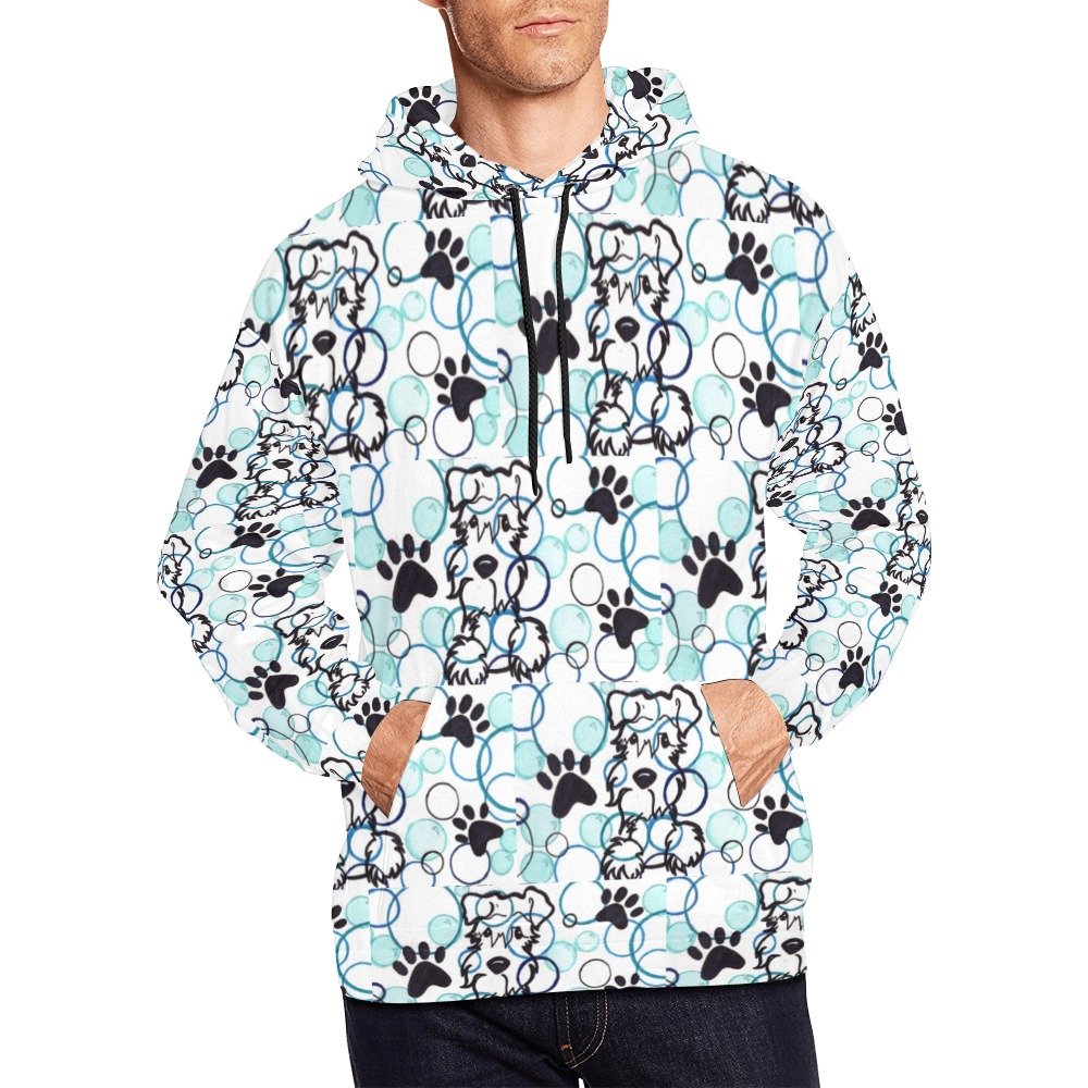 Zippity All Over Print Hoodie (USA Size) (Model H13) - Image 4