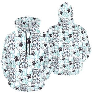 Zippity All Over Print Hoodie (USA Size) (Model H13)