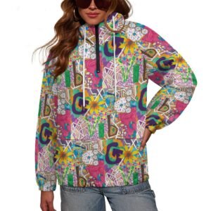Good Vibes Women's Pullover Windbreaker