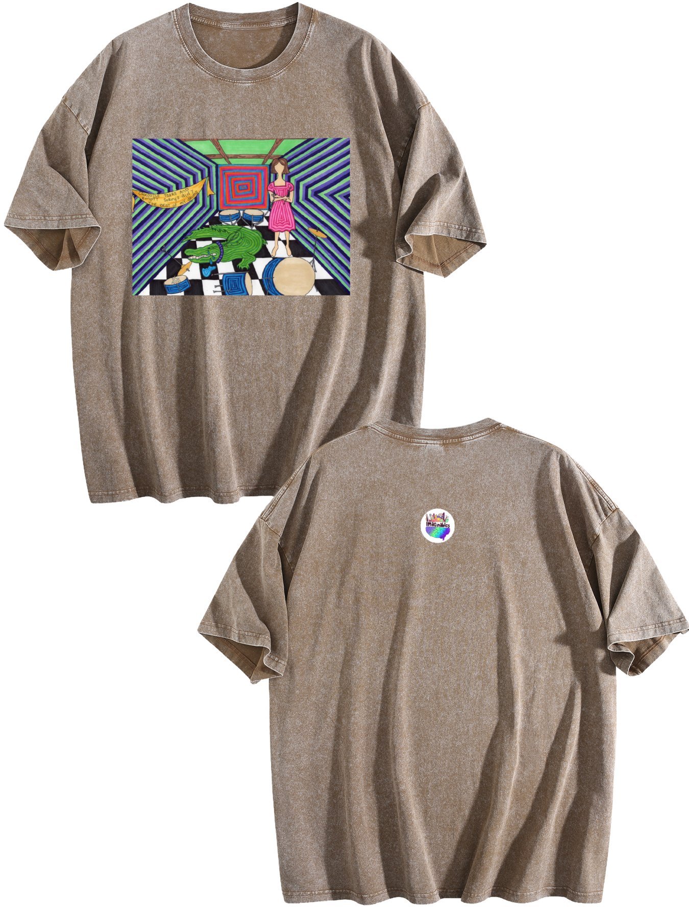 Crocodile Tears Vintage Wash Tee –(Made in USA) - Image 5