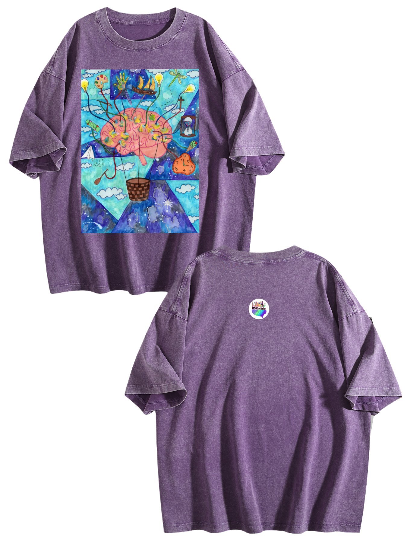 Ideas Unleashed Vintage Wash Tee –(Made in USA) - Image 7