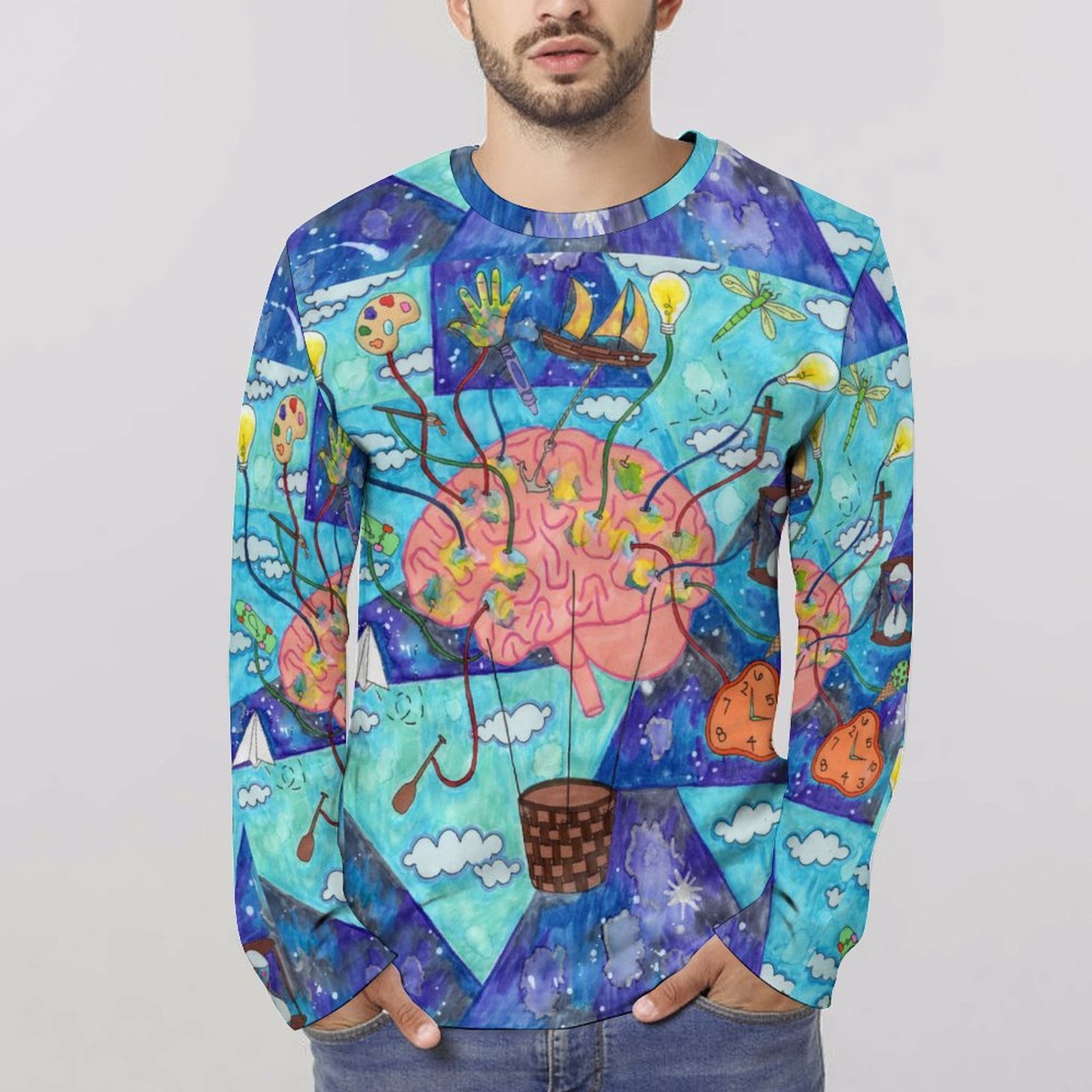 Ideas Unleashed Long Sleeve Cotton T-shirt - Image 3