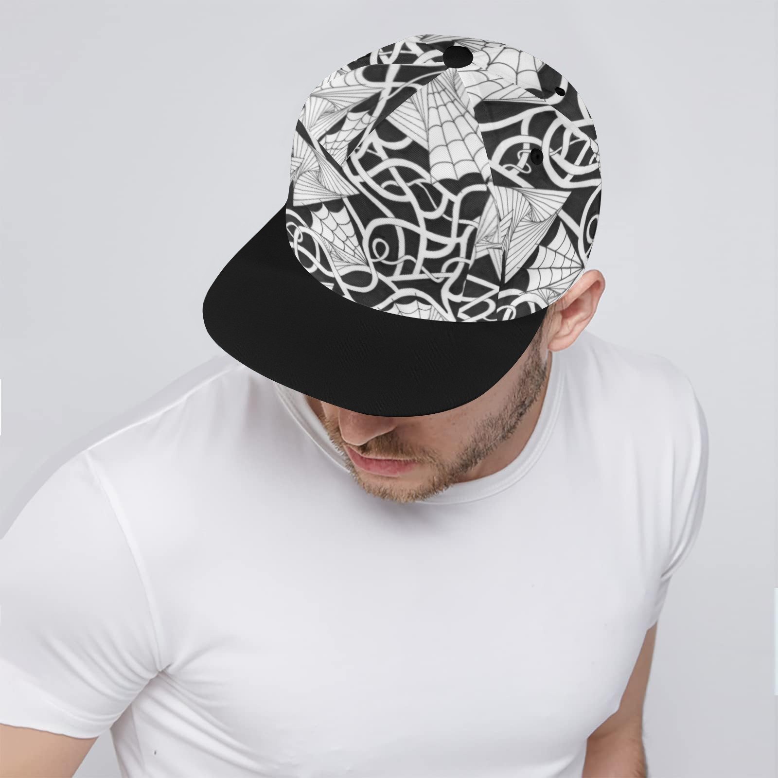Spider Webs n Things Snapback Hat - Image 5
