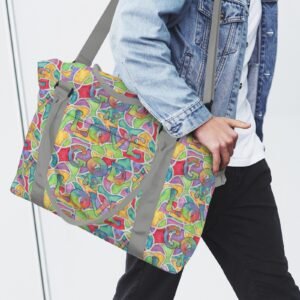 God Is Love Travel Bag with Luggage Sleeve (Model 1715)