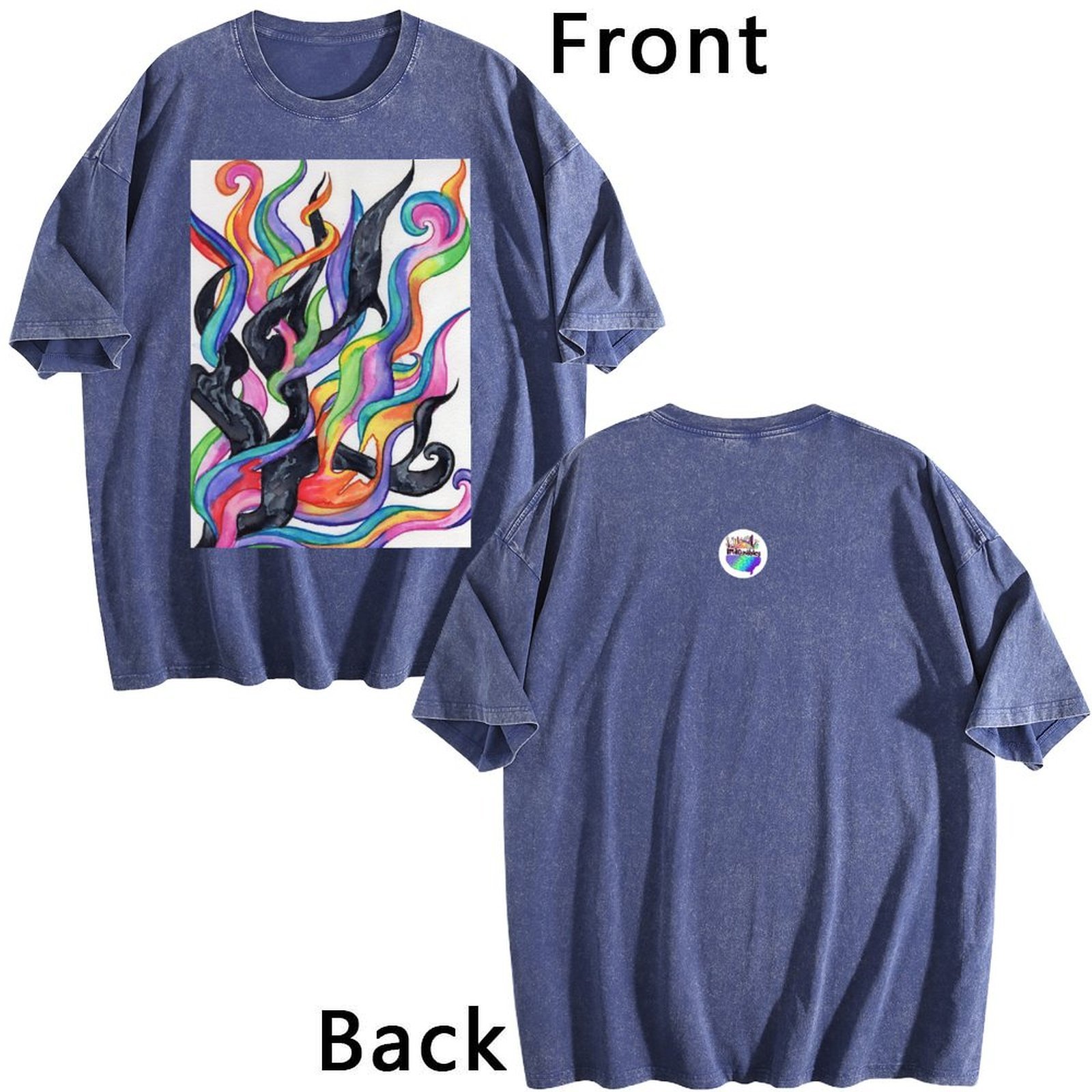 Light Prevails Design Vintage Wash Tee – (Made in USA) - Image 9