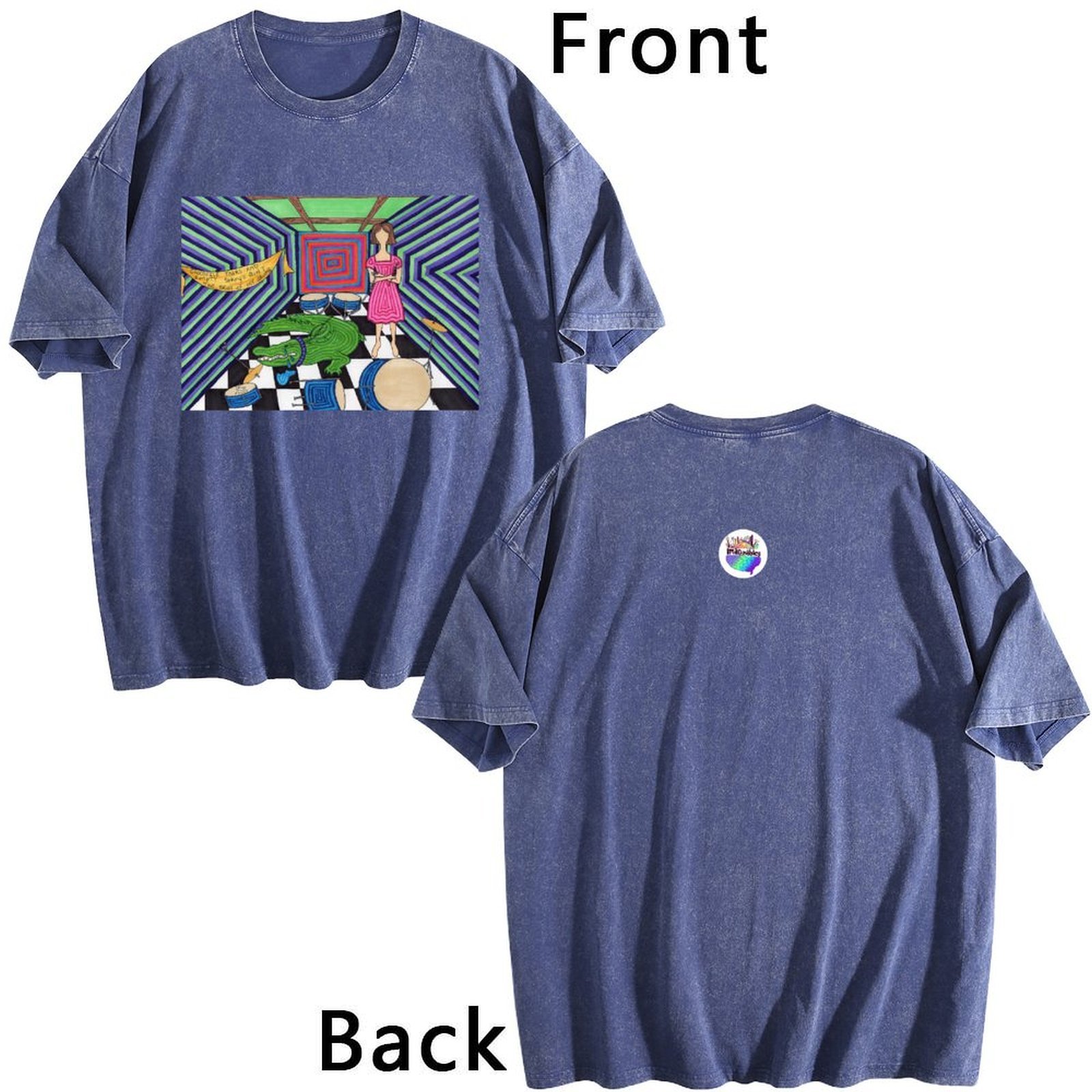 Crocodile Tears Vintage Wash Tee –(Made in USA) - Image 9