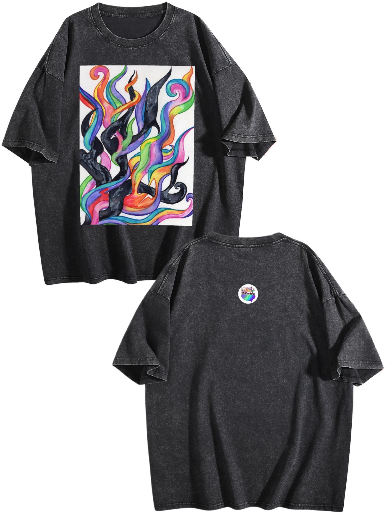 Light Prevails Design Vintage Wash Tee – (Made in USA)