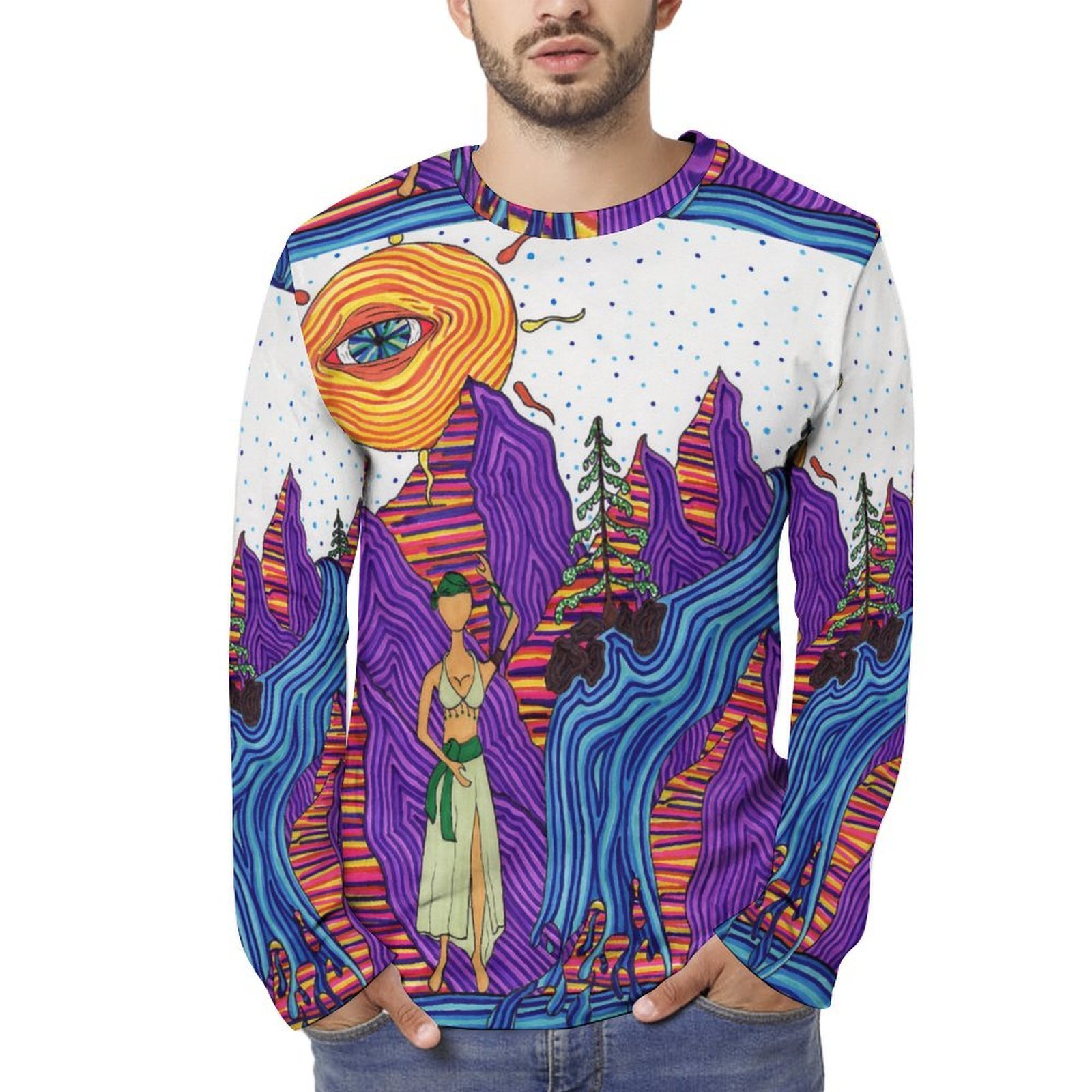 Gypsy Soul Long Sleeve Cotton T-shirt