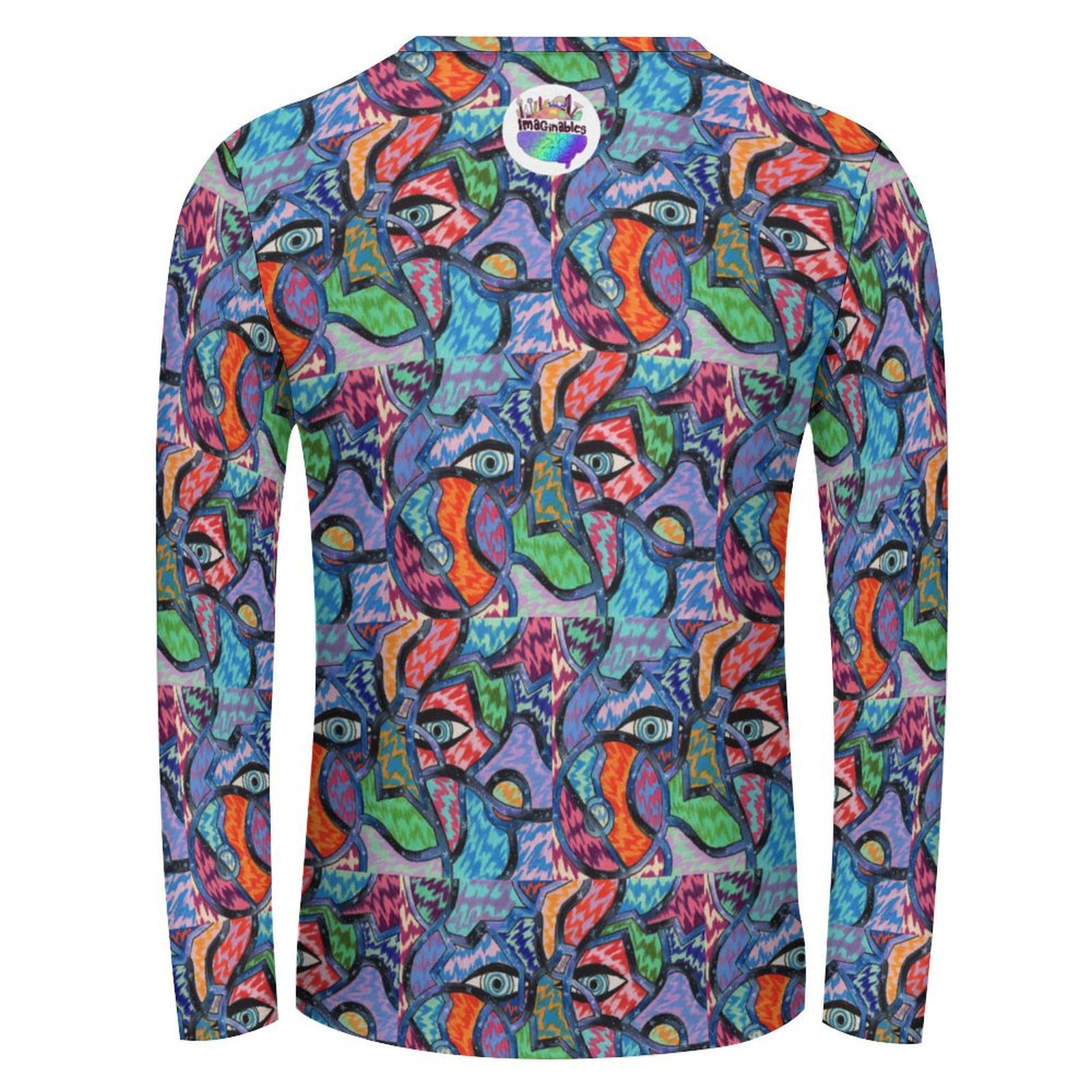 Soul Seer Long Sleeve Cotton T-shirt - Image 2