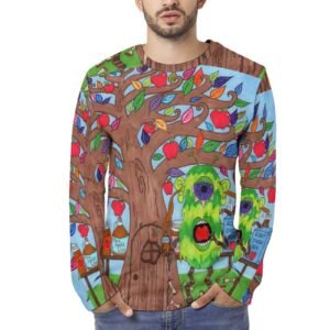 Apple Juicer Long Sleeve Cotton T-shirt