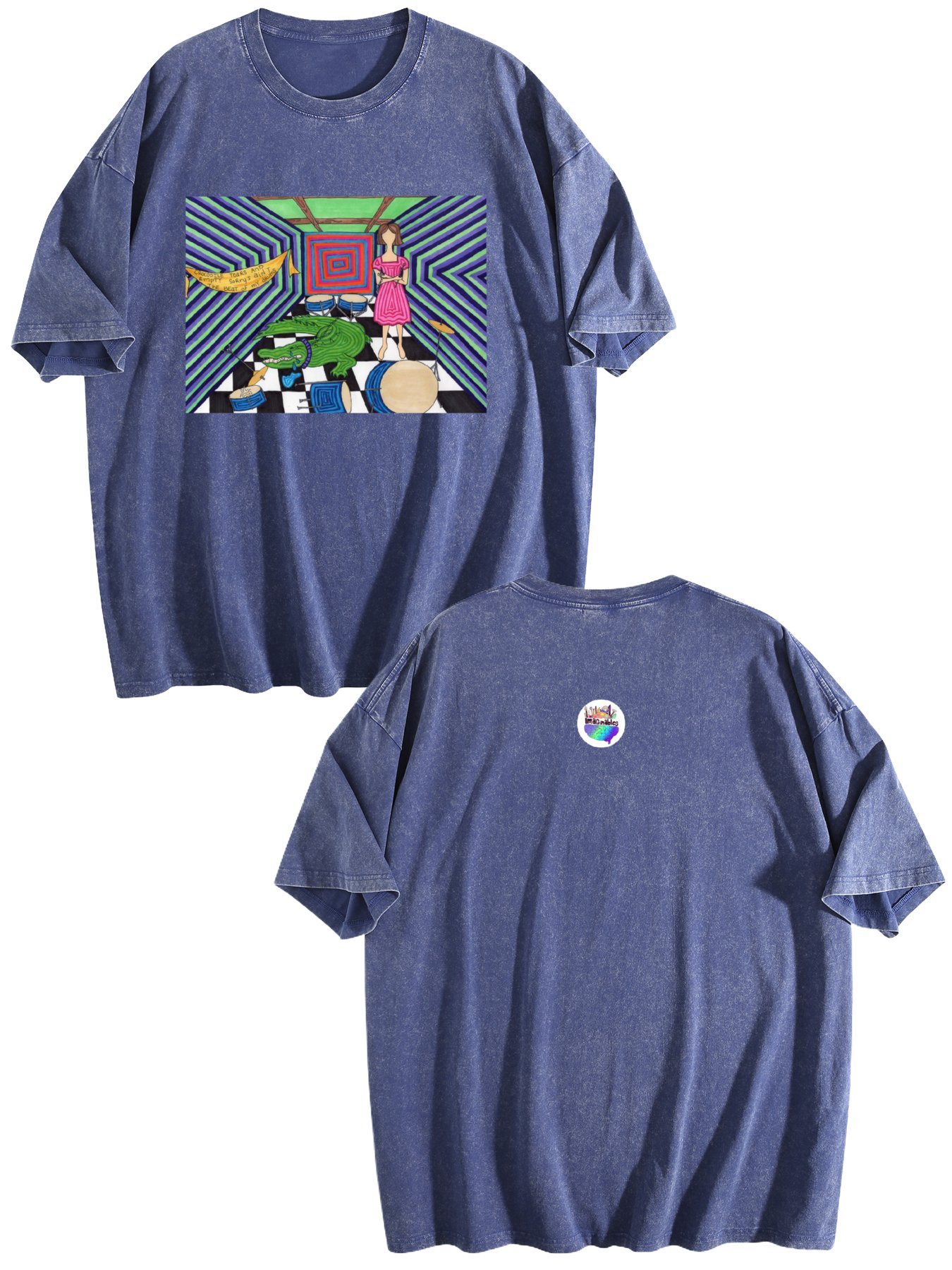 Crocodile Tears Vintage Wash Tee –(Made in USA) - Image 8