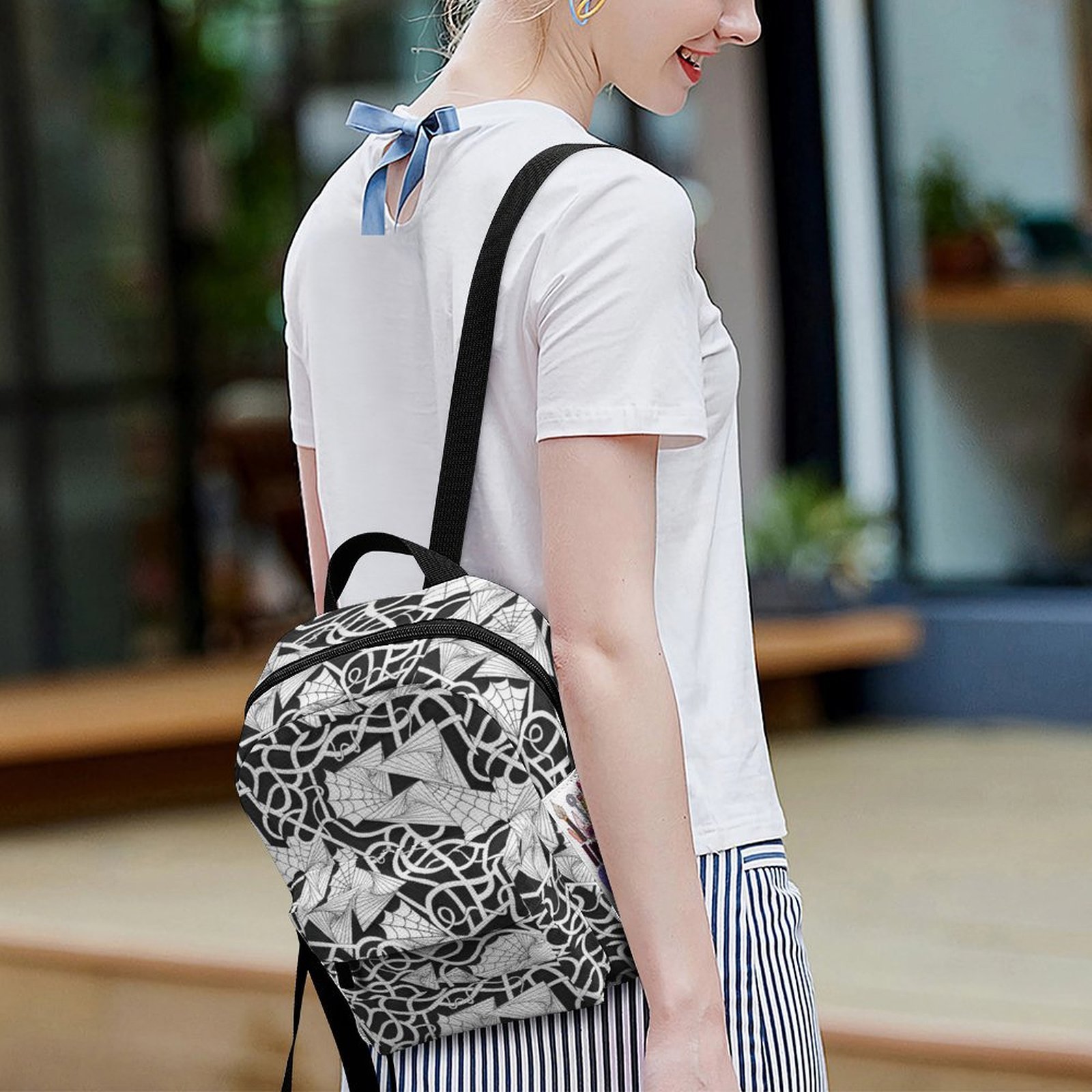 Spider Webs N Things Mini Backpack - Image 4