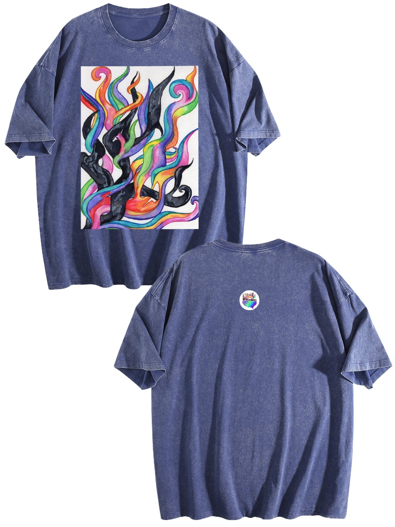 Light Prevails Design Vintage Wash Tee – (Made in USA) - Image 8