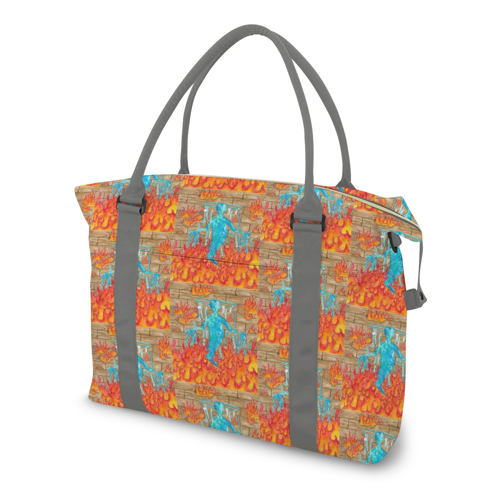 Return With Water Travel Bag with Luggage Sleeve (Model 1715) - Image 2