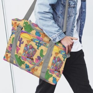 Texas Sunsets Travel Bag with Luggage Sleeve (Model 1715)