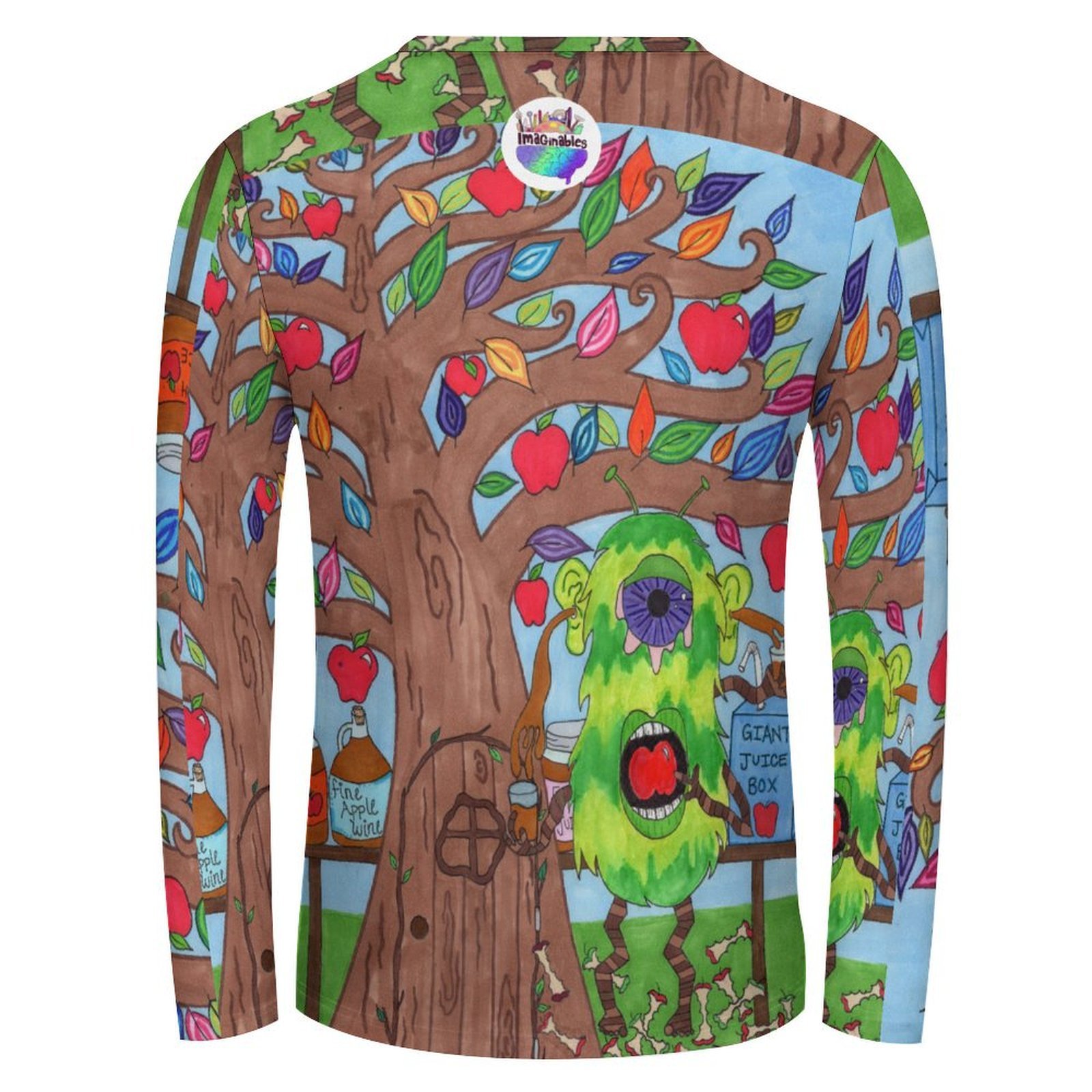 Apple Juicer Long Sleeve Cotton T-shirt - Image 2