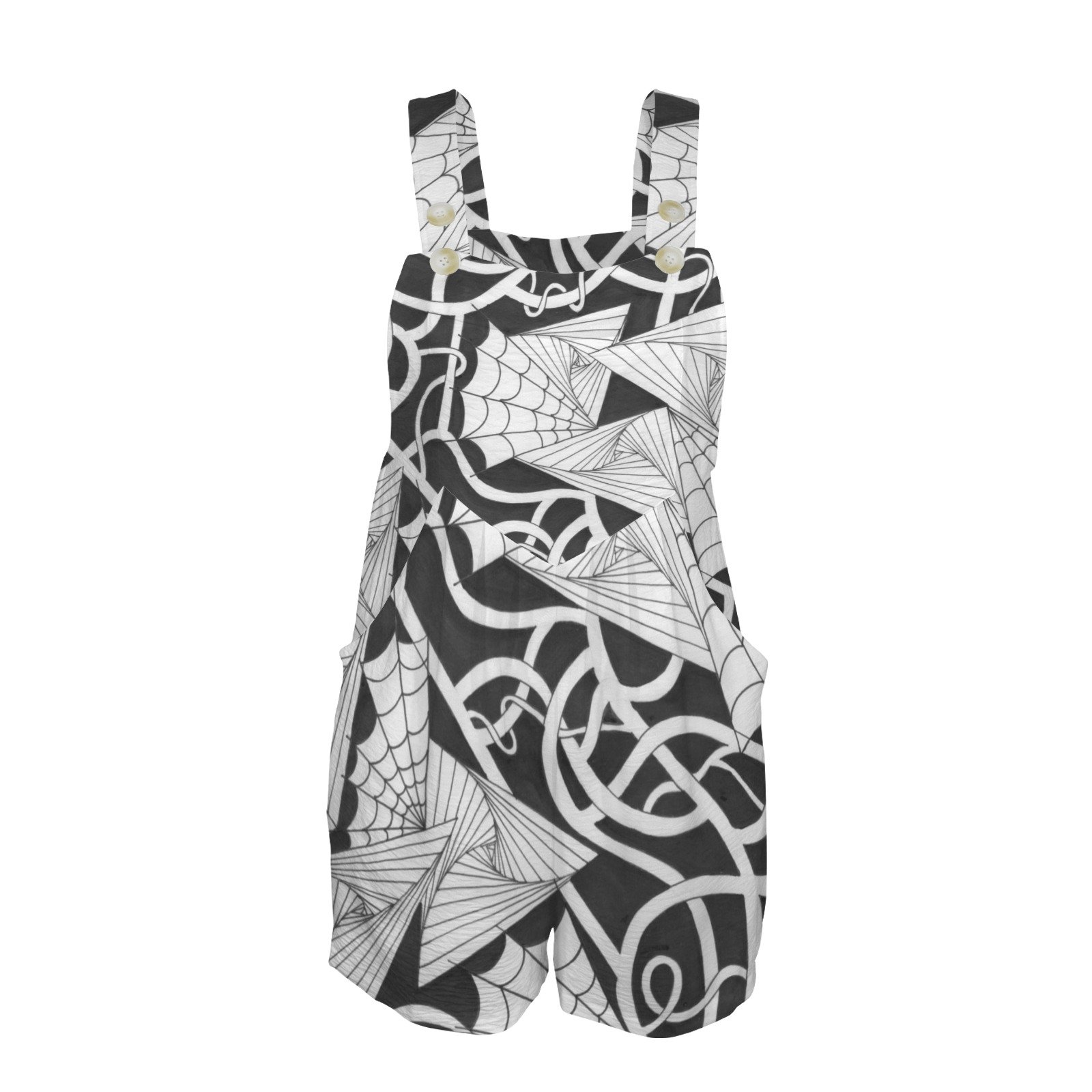 Spider Webs n Things Short Romper - Image 4