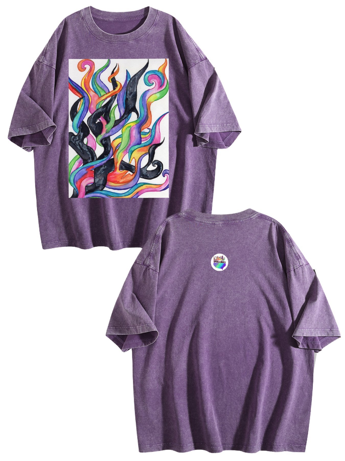 Light Prevails Design Vintage Wash Tee – (Made in USA) - Image 7