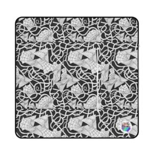 Spider Webs n Things Zipper Picnic Mat(150*150)