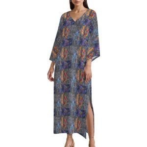 Drown Your Demons Kaftan Midi Dress
