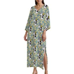 Moo-shrooms Kaftan Midi Dress