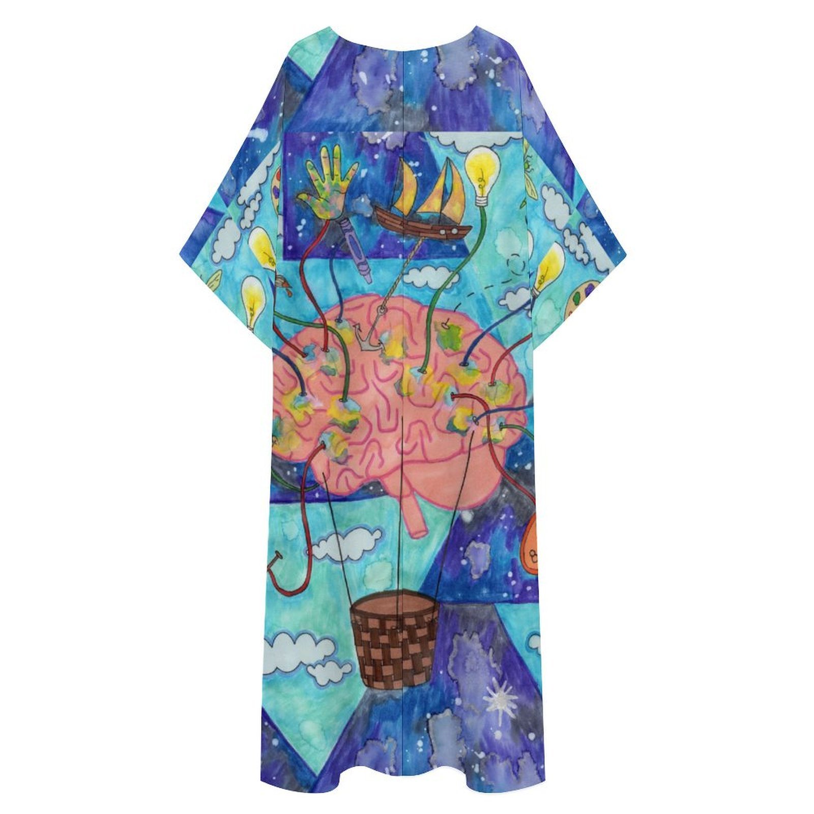 Ideas Unleashed Kaftan Midi Dress - Image 3