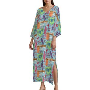 Margaritta Madness Kaftan Midi Dress