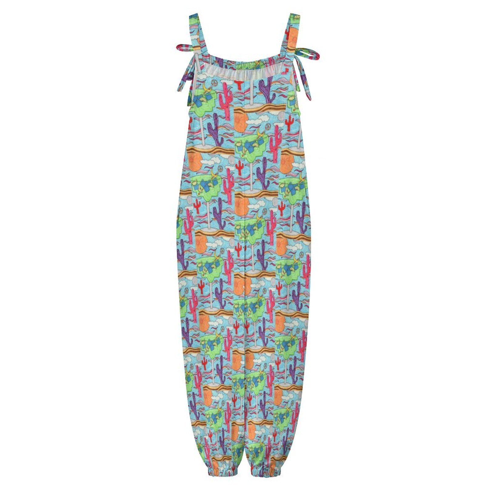 Margaritta Madness Baggy Suspender Jumpsuit - Image 3